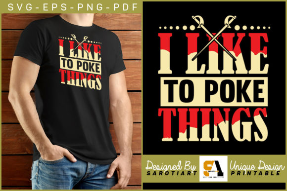Fencing Funny Design Printable Svg Review
