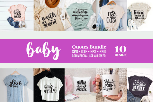 Funny Baby Quotes SVG Bundle: A Designer Review