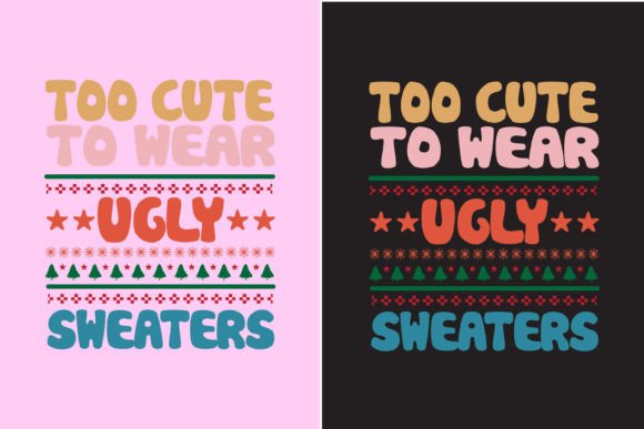 Funny Christmas Quotes SVG Graphic Review