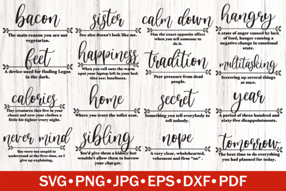 Funny Definitions Bundle SVG: A Designer Review