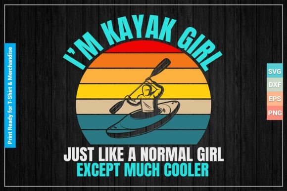 Funny Kayaking Gift SVG Printable Files Review