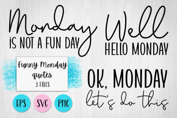 Funny Monday Quotes SVG: A Designer's Review