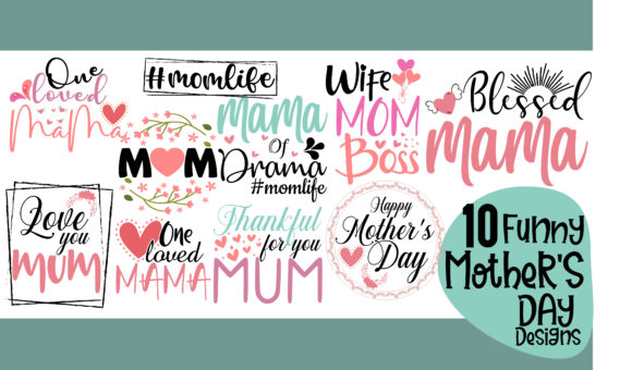 Funny Mother's Day SVG Bundle Review
