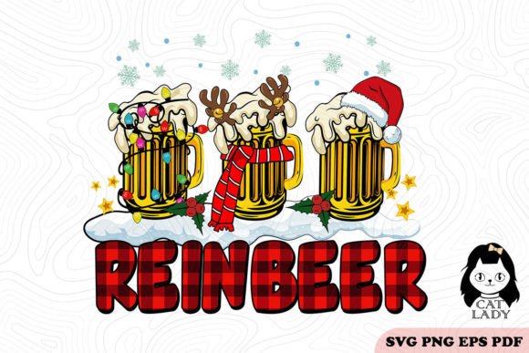 Funny Reinbeer Christmas SVG PNG Review