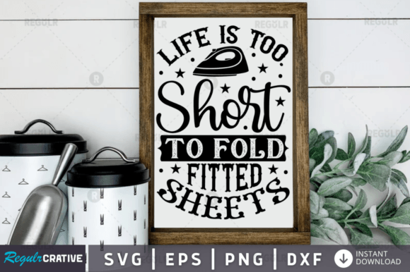 Life is Too Funny Laundry Sign Svg Review