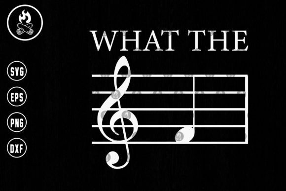 What the F - Funny Music Note Svg Review